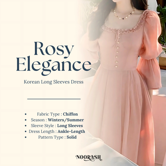 Korean Long Sleeves Dress